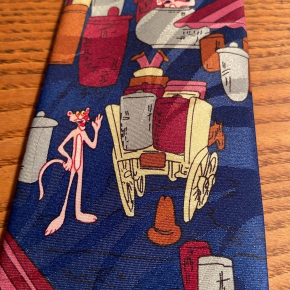 Vintage Pink Panther Tie 1993 Licenced by MGM - Picture 6 of 9